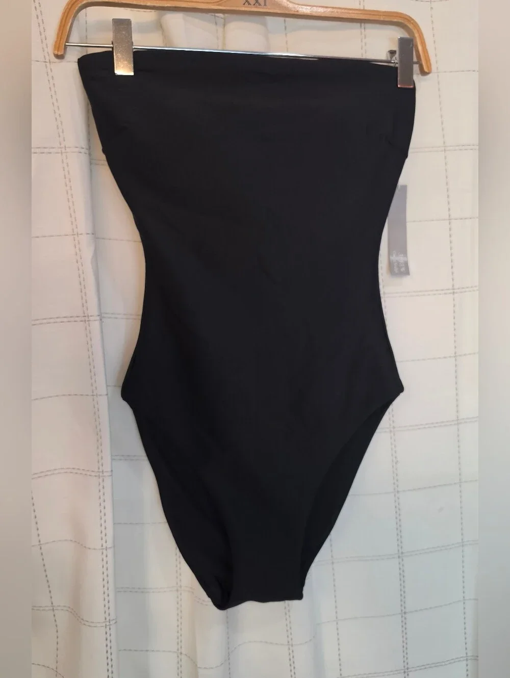 J Crew Gemma bandeau one-piece in Classic Sculpt™